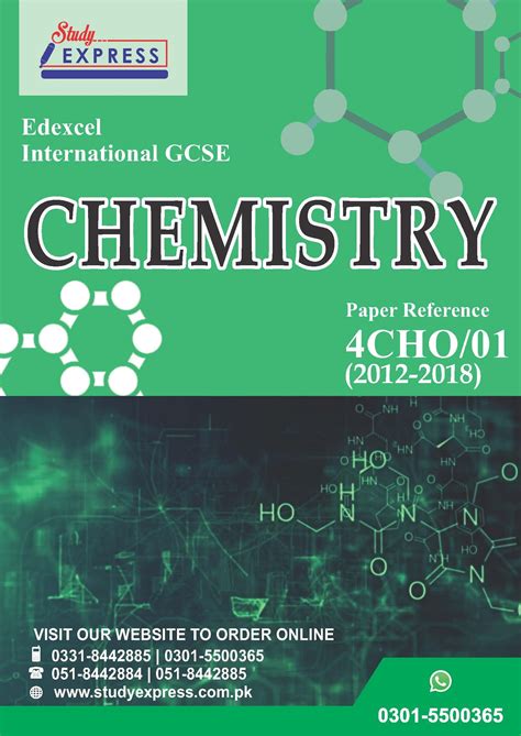 6 full papers with mark schemes. . Edexcel igcse chemistry specification 2023